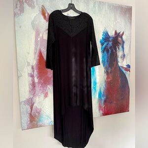 BCBG long black dress